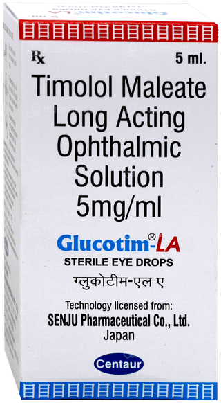 Glucotim La Eye Drops 5Ml